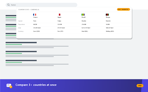 Country Stats Card — Compare Countries Instantly screenshot