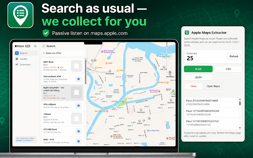 Apple Maps Extractor screenshot