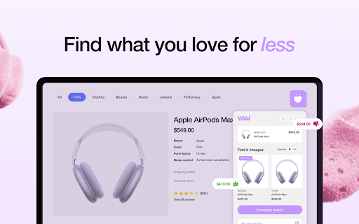Yaw - Save Money with AI screenshot