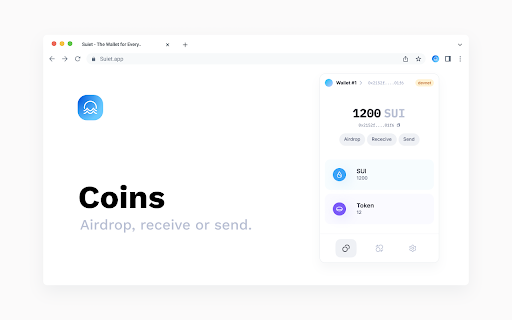 Suiet | Sui Wallet screenshot