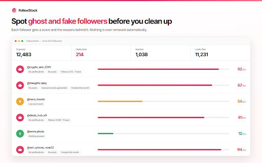 FollowStack – Social Tools for Desktop screenshot