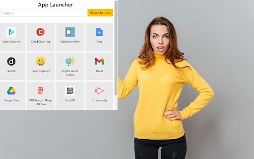 Apps Launcher for Google Chrome™ screenshot