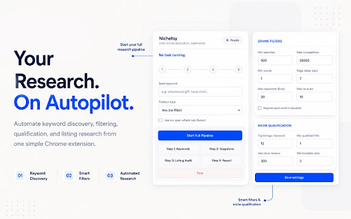Nichetsy - Keyword Automation screenshot