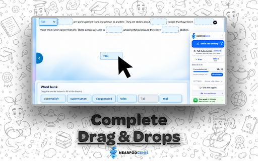 Nearpod Genie | Get Instant Nearpod Answers | The #1 Nearpod Hack screenshot