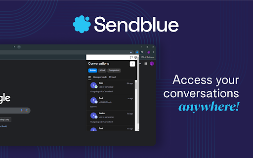 Sendblue Call screenshot
