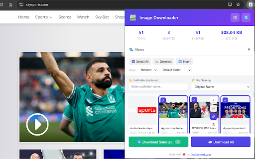 Image Downloader - Bulk Image Downloader & Filter screenshot