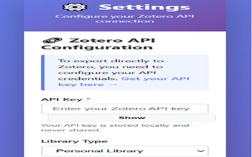 NotebookLM to Zotero screenshot