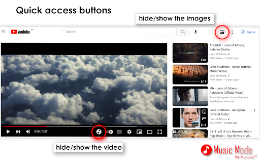 Music Mode for YouTube™ screenshot