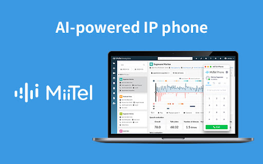 MiiTel Phone screenshot