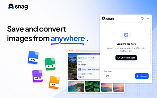 Snag - Save as image screenshot