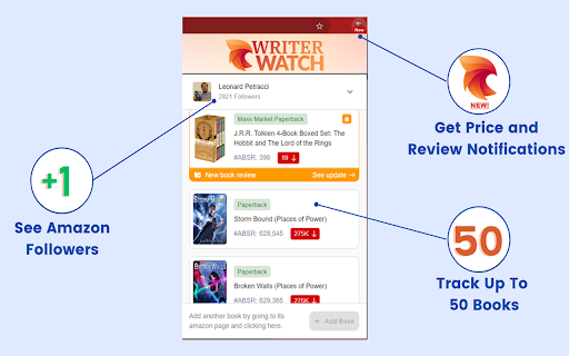 Writer Watch screenshot