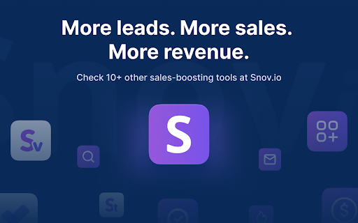 Email Finder by Snov.io screenshot
