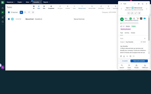 Email Search and Outreach by Sprouts screenshot