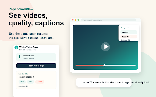 Wistia Video Saver Free screenshot
