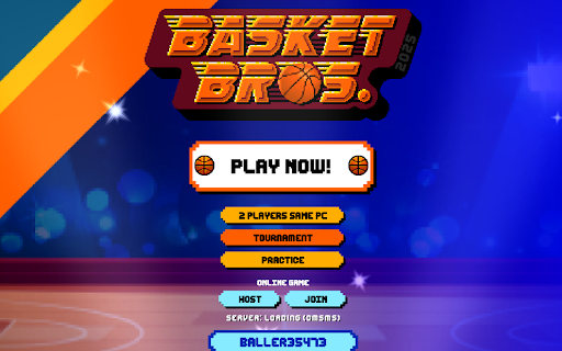 Basket Bros Basketball Game screenshot