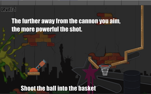Cannon BasketBall Game screenshot