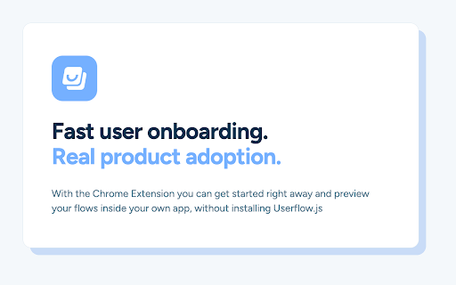 Userflow screenshot