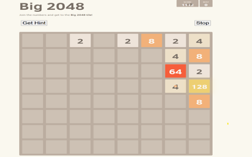 Big 2048 screenshot
