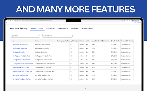 Salesforce Revamp screenshot