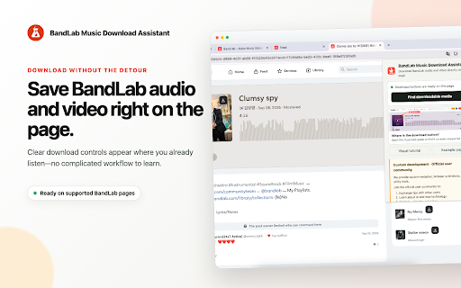 BandLab Audio Video Downloader screenshot