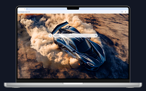 Black Car Smoke Live Wallpaper screenshot