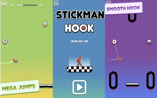 Stickman Hook Game screenshot