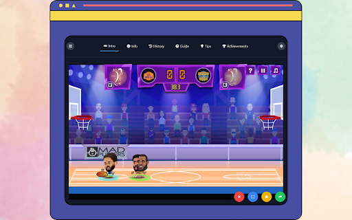 Basketball Legends Unblocked Game screenshot