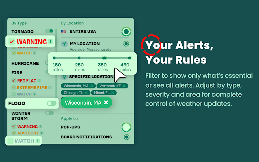 Storm Tracker: Hurricane & Tornado Alerts USA screenshot