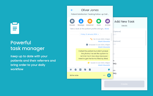 Communication Center by CliniqApps screenshot