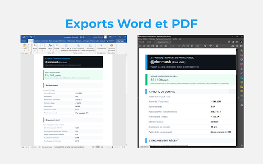 X Analytics screenshot