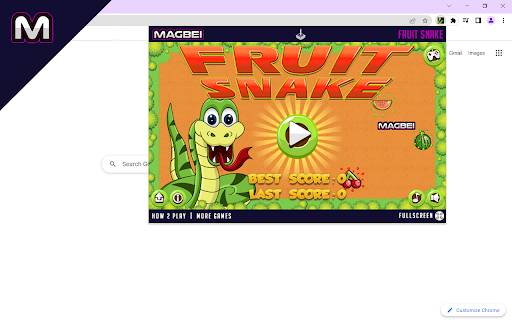 Fruit Snake Game - Runs Offline screenshot