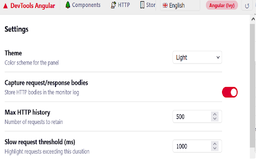 DevTools Companion for Angular screenshot