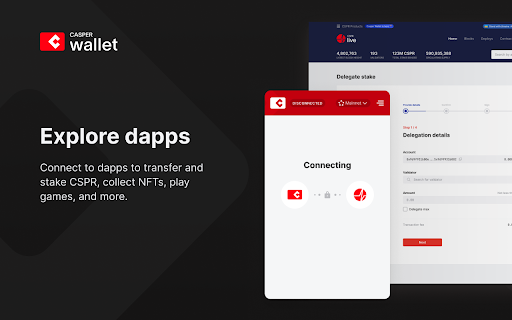 Casper Wallet screenshot
