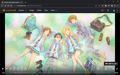 Improve Crunchyroll screenshot