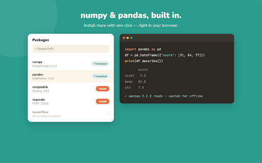 Python Shell — Run & Learn Python: Compiler & IDE screenshot