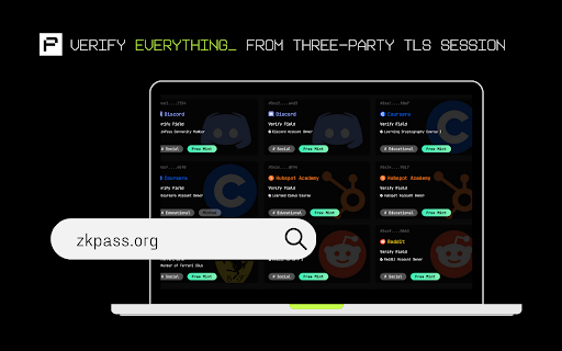 zkPass TransGate screenshot