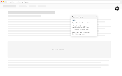 Sticky Notes Anywhere screenshot