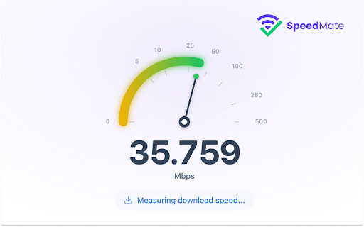 SpeedMate: Speed Test & Internet Connection Monitor screenshot