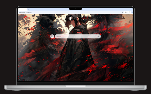 Itachi Uchiha - Black Cloak Live Wallpaper screenshot