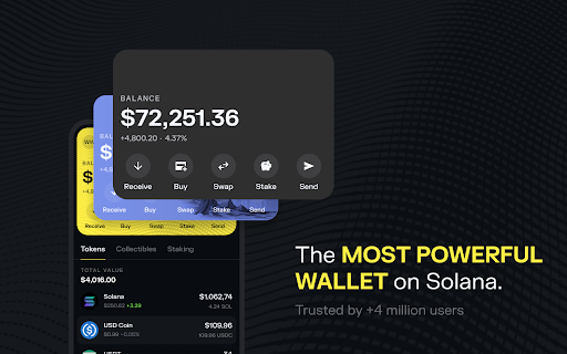 Solflare Wallet screenshot