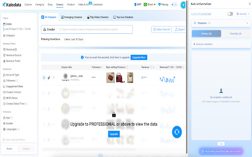 Kalo Unfunnelizer screenshot