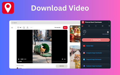 Pinterest Board Downloader screenshot