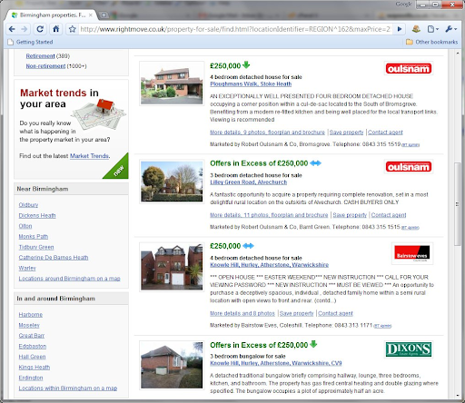 Property Tracker screenshot