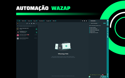WAZap: Automação para WhatsApp screenshot