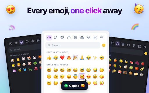 Use Emoji: Emoji Keyboard, Copy & Paste Emojis, Kaomoji & Symbols screenshot