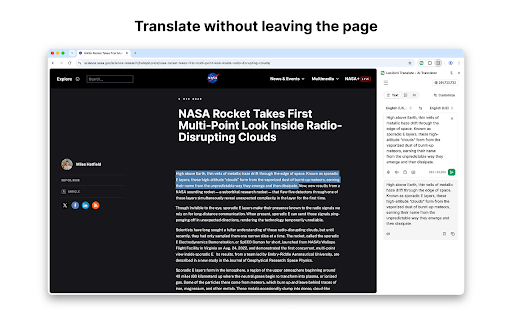 Lexibird Translate - AI Translator screenshot