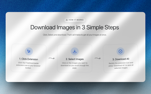 Free Image Bulk Downloader - Select & Download Multiple Images screenshot