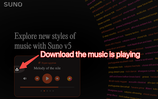 Suno Downloader - Suno AI Download screenshot