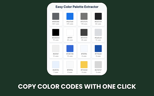 Easy Color Palette Extractor screenshot