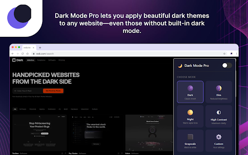 Dark Mode Pro screenshot